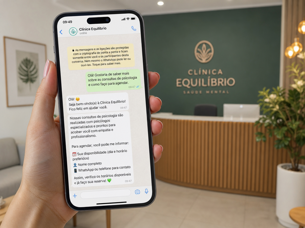 Clínica de Psicologia: Como a IA Qualifica Lead Antes do Contato