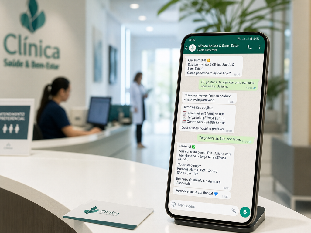Por que sua clínica perde pacientes no primeiro contato (e como converter 80% deles)