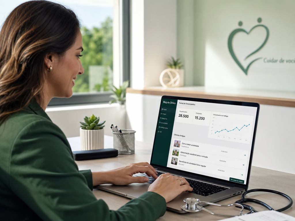 Como Usar Content Marketing para Lotar a Agenda da Sua Clínica com Blog