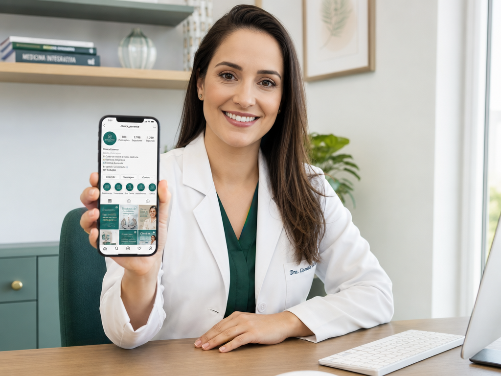 Instagram para Clínica: Posts que Geram Autoridade e Lotam Agenda