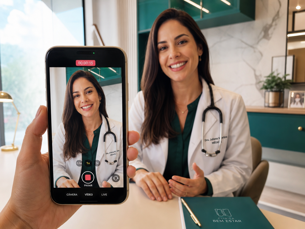 TikTok para Clínica: Como Viralizar e Agendar Pacientes
