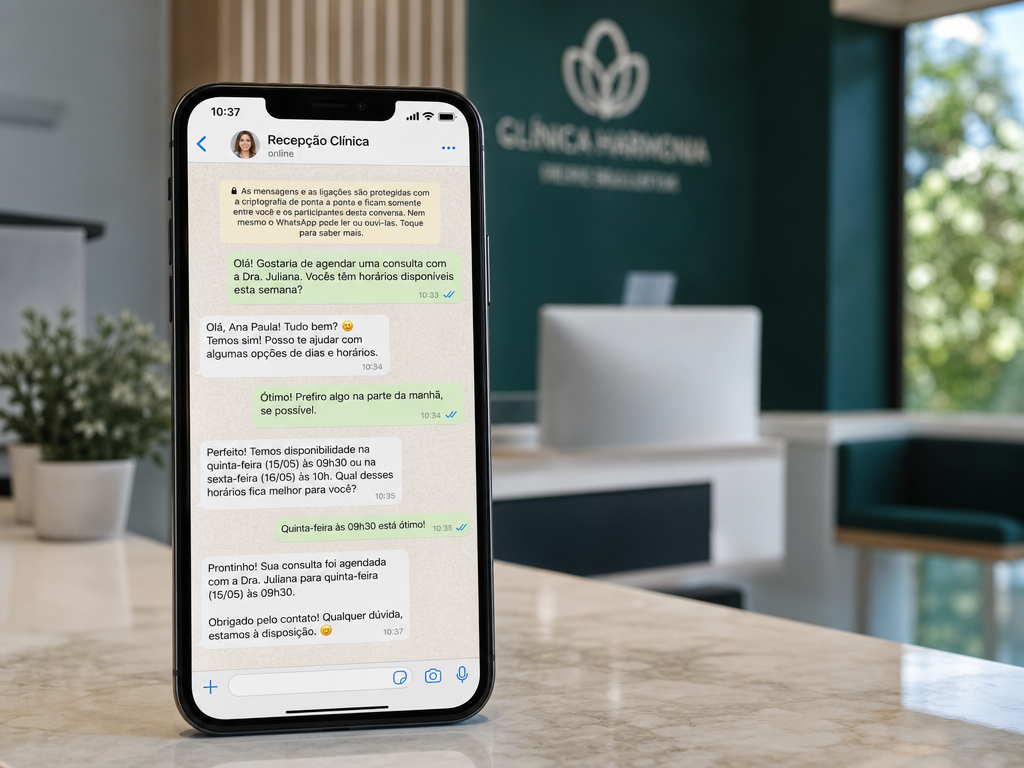 WhatsApp para Clínicas: Como Transformar Mensagens em Agendamentos