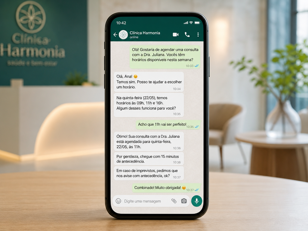 WhatsApp para Clínicas: Pare de Perder Paciente na Conversa