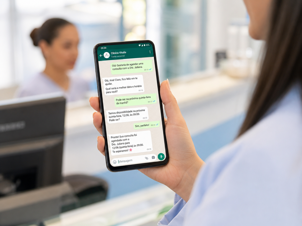WhatsApp para Clínicas: o Script que Transforma Curiosos em Pacientes